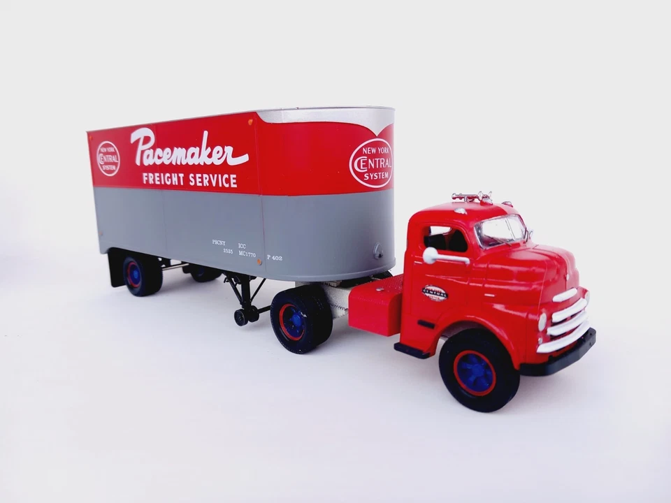 Remolque para camioneta Dodge B1 1949 impreso en 3D escala 1/50 kit personalizado hecho a mano bash Foto 3 de 4