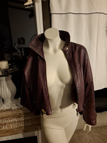 Italienische Designer Nappaleder Jacke 40 von Antica Pelleria- Superweich - Bild 3 von 22