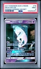 2017 POKEMON SUN & MOON SHINING LEGENDS SECRET #78 MEWTWO GX PSA 9