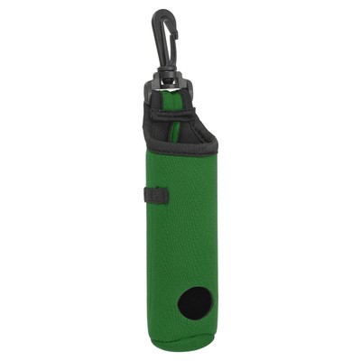 Golf Ball Carry Bag 1 Pcs Golf Ball Tee Holder with Hook Forest Green