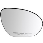 Passenger Side Chrome Mirror Glass W/Plate For 11-14 Nissan Juke 96366-1FC0A