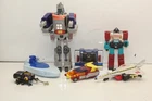 Vintage G1 Transformers Lot Galvatron Scourge Perceptor Soundwave Silverbolt