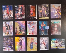 Lot of 15 NBA Stars and HOF'ers - Michael Jordan, Kobe Bryant, Jason Williams RC