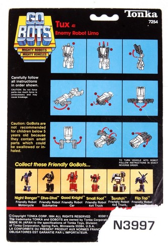 Tux Package Regular Tonka Gobots - Picture 2 of 2