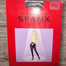New Bodyshaping Tights SPANX Heathered Charcoal Tight-End Tights Opaque Size C