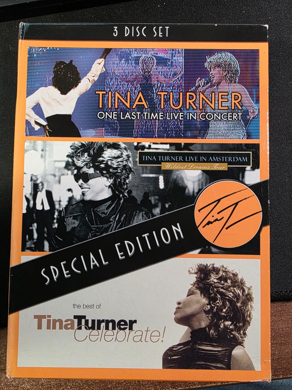 One Last Time Live In Concert • Live In Amsterdam • The Best Of Tina Turner - Ce