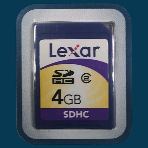 Lexar 4GB SDHC Memory Card NOS 2009 - Picture 2 of 5