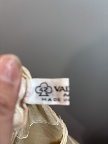 Camisón vintage Val Mode 42 hecho en Líbano marfil lencería sin cordones - Imagen 6 de 8