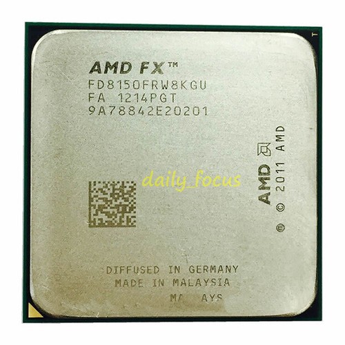 AMD FX-Series FX-8100 FX-8120 FX-8150 8M Eight-Core Socket AM3+ FX CPU Processor - Afbeelding 5 van 6