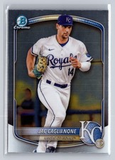 JAC CAGLIANONE 2025 Bowman Chrome #BCP-103 Base Rookie Royals