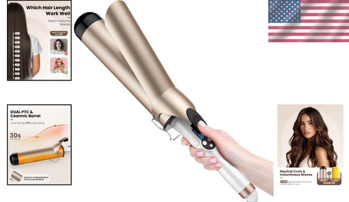 Salon Quality 2 Inch Curling Iron for Long Hair - Picture 2 of 8