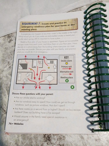 Webelos Cub Scout Handbook 2018 Edition By Scouts of America Spiralbound - Picture 8 of 13