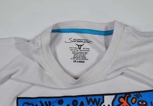 Screenshot Brand T-Shirt 2XL Mens  Keith Harring Short Sleeve ●See Notes  - Picture 4 of 6