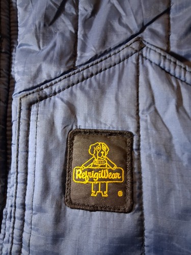 RefrigiWear Men's Large Cooler Wear Fiberfill Insulated Workwear Jacket - Picture 4 of 7