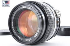 US Duty Free[N MINT] Nikon Ai-s AIS Nikkor 50mm f/1.4 MF Prime Lens From JP #223