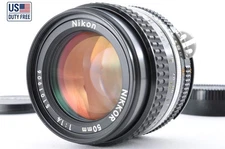 US Duty Free[N MINT] Nikon Ai-s AIS Nikkor 50mm f/1.4 MF Prime Lens From JP #223