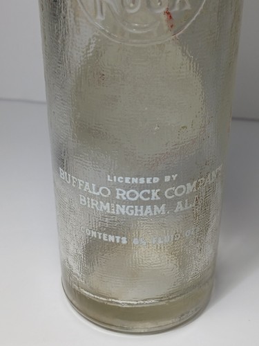 VECCHIA BOTTIGLIA DI SODA ACL GRAFICA BUFALO ROCK VINTAGE ANNI '40 BIRMINGHAM BOTTIGLIA ALABAMA - Foto 19 di 24