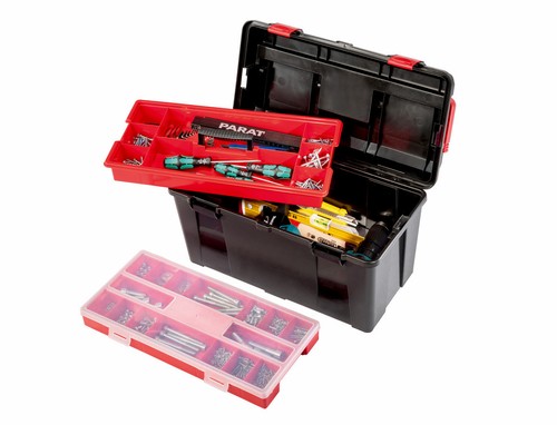 Cassetta Porta Attrezzi 21L Con Porta Minuterie PARAT PROFI-LINE 5812000391 - Foto 4 di 5