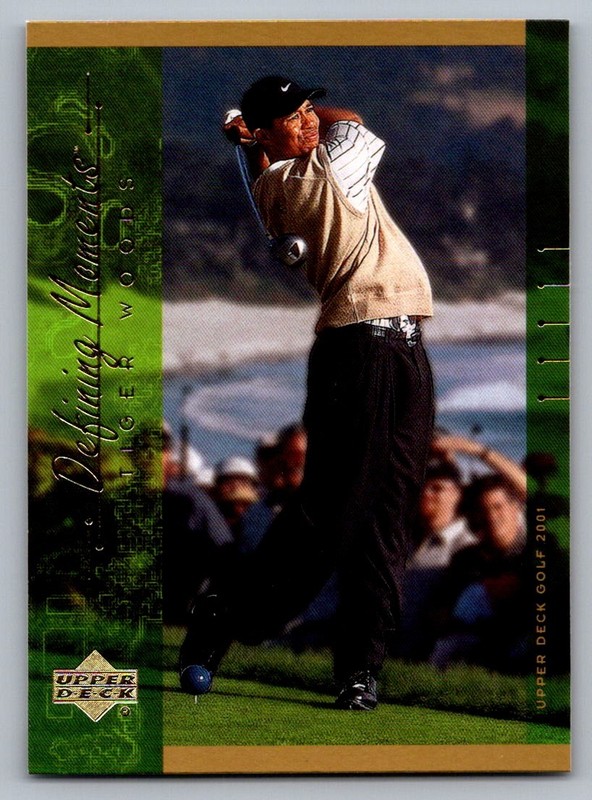 Tiger Woods #124 2001 Upper Deck