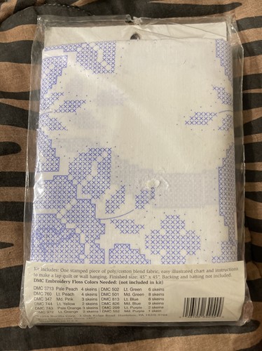 Vtg Bucilla By Needlecraft Lap Quilts Wall Hanging 64249 Special Edition 1994 - Picture 3 of 3