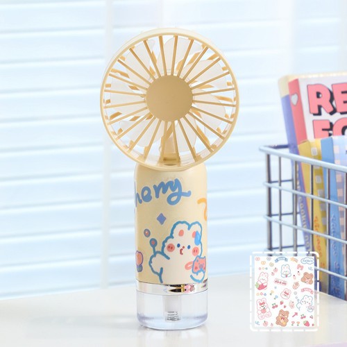 Portable Misting Fan Handheld Person Mister Fan Battery Operated Water Mist Fans - Zdjęcie 15 z 23