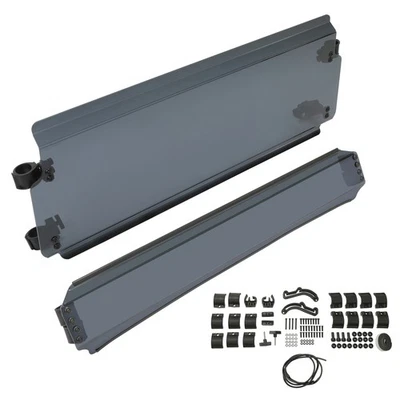 Full Smoked Windshield For John Deere Gator RSX860i RSX850i XUV 550 2012-20 - Image 1 of 4