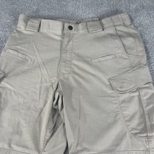 5.11 Tactical Pants Mens 34x30 Beige Cargo Polyester Blend Workwear Utility