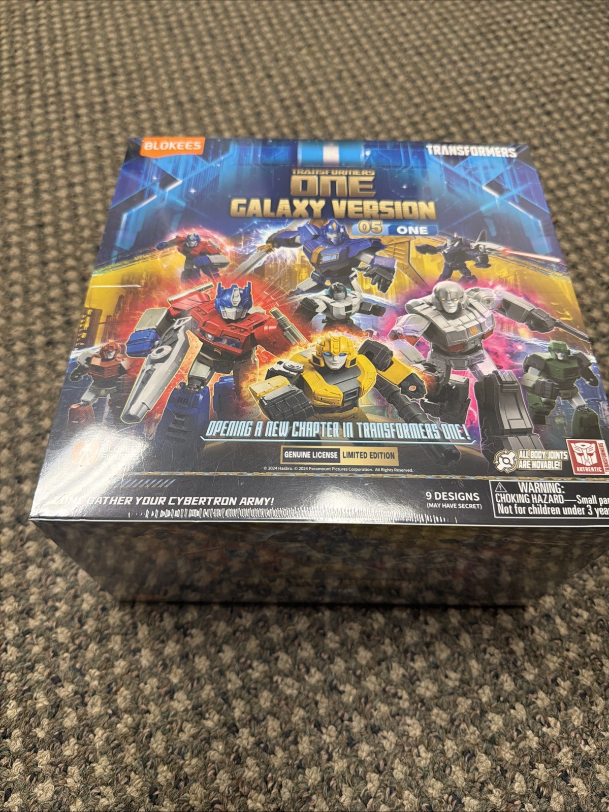 Transformers: One Galaxy Version 5 Blokees Mini Model Kit Case of 9 | eBay