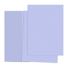Light Purple Color Copy Paper, 50 Sheets 11.7x8.3" A4 70gsm
