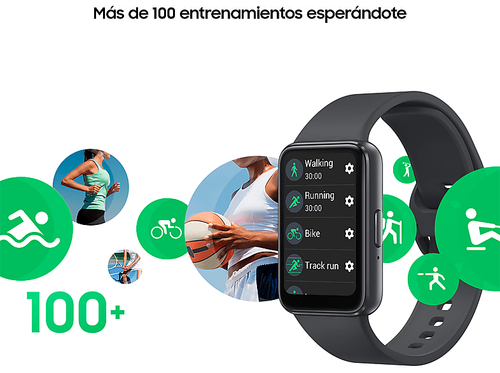 Smartwatch-Samsung Galaxy Fit3,40mm,256GB, RAM 16GB, 1.6" AMOLED, IP68, FreeRTOS - Imagen 3 de 7