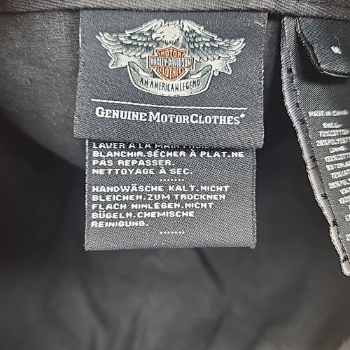 Medium Harley Davidson Motorcycles Zeitungsjunge Cabbie Mütze schwarz bestickt - Bild 9 von 10