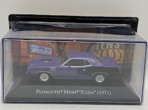 Plymouth Hemi Cuda 1971 1:43 Ixo Altaya Diecast modelcar - Picture 1 of 1