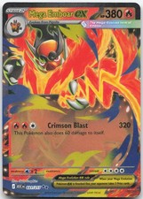 Mega Emboar ex 031/217 Double Rare Ascended Heroes Pokemon Near Mint