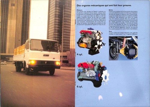 UNIC TRUCKS / LES URBAINS 5 A 10 TONNES / CATALOGUE de 1977 - Bild 6 von 11