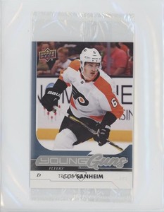 2017-18 Upper Deck Young Guns Jumbo Travis Sanheim #214 Rookie RC