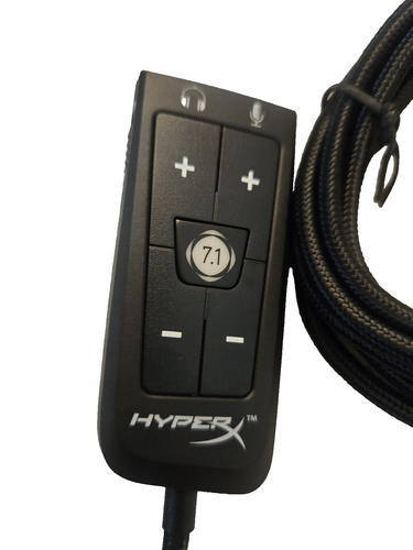 For HyperX Cloud II DSP 3.5mm TO USB Sound Card 7.1 Surround Sound Cloud Virtual