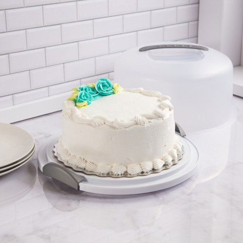 Sterilite Portable Latching Cake Server Carrier Keeper with Handles (8 Pack) - Picture 3 of 7