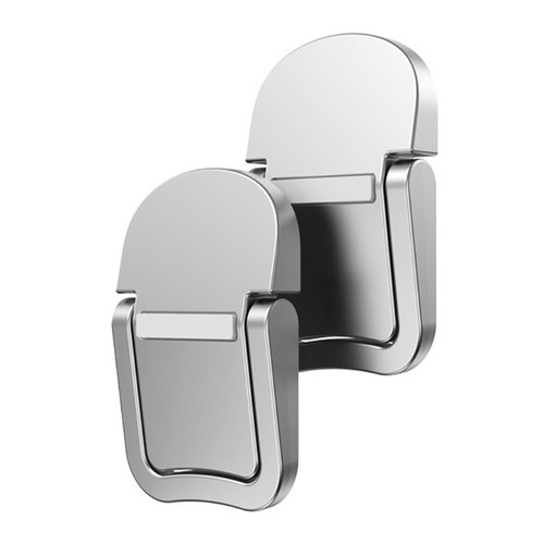 2Pcs Mobile Phone Holder Stand Metal Cellphone Desktop Tablet Bracket Support - Photo 10/12