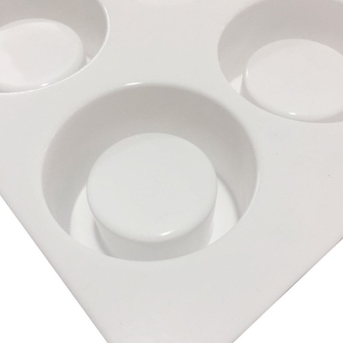 6 Hohlraum Kuchenform DIY Kuchenform 3D Silikonform für Pudding Schokolade - Bild 9 von 11