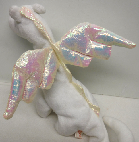2 1990's Ty Beanie Babies MAGIC 1995 & SCORCH 1998 DRAGON Set, No Swing Tags - Picture 7 of 8