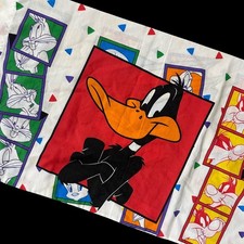 Vintage Looney Tunes Pillowcase Bugs Bunny Daffy Duck 1993 Standard READ