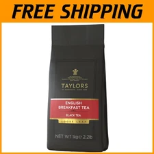 Ethically Sourced English Breakfast Loose Leaf Tea, 1 Kilo Bag - 35.27 oz