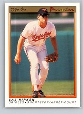 1991 O-Pee-Chee Premier #100 Cal Ripken