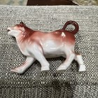 Antique Miniature German Porcelain Cow Cream Pitcher