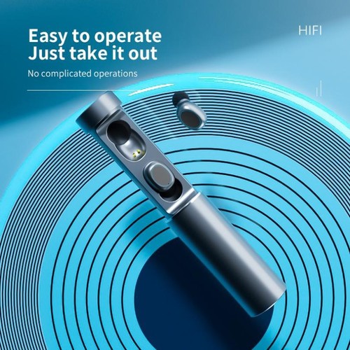 TWS Écouteurs Sans Fil Bluetooth Écouteurs Mini Intra-Auriculaires Pods pour iPhone Android - Photo 10 sur 15