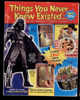 THINGS YOU NEVER KNEW EXISTED .... by Johnson Smith Company * 2005 Catalog