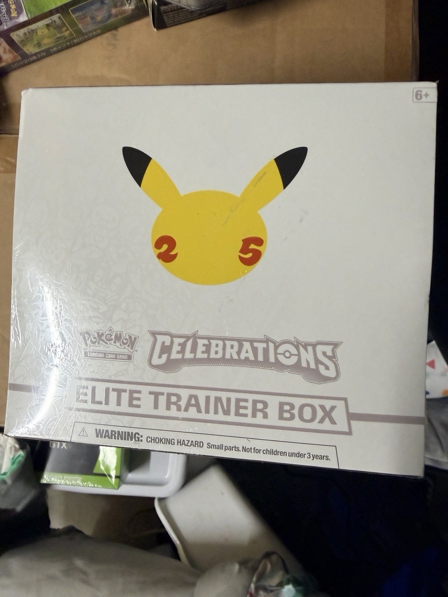 2021 pokemon trading card game celebrations elite trainer box Amazon.com: Pokemon 25th Anniversary Celebrations Elite Trainer Box : Toys & Games