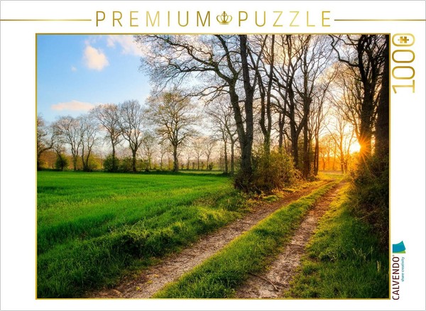 Calvendo Puzzle Sonnenaufgang In Ockenhausen | 1000 Teile Lege-GrößE 64 × 48 Cm-image