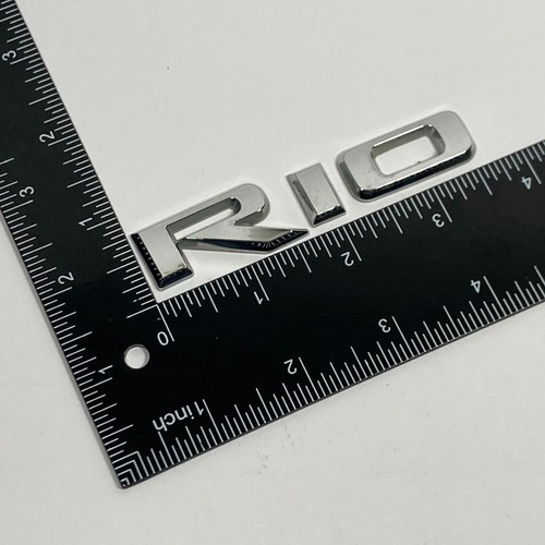 2018-2023 Kia Rio Emblem Logo Badge Letters Rear Trunk B3942 Chrome - Bild 2 von 8
