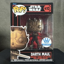 Funko Pop! Star Wars #410 Darth Maul Shop Exclusive NEW Vinyl Figure w/Protector